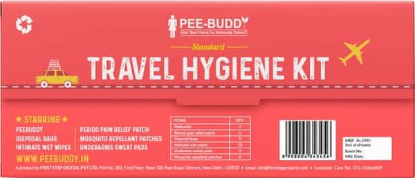 Peebuddy - Standard Travel Hygiene Kit For Her
