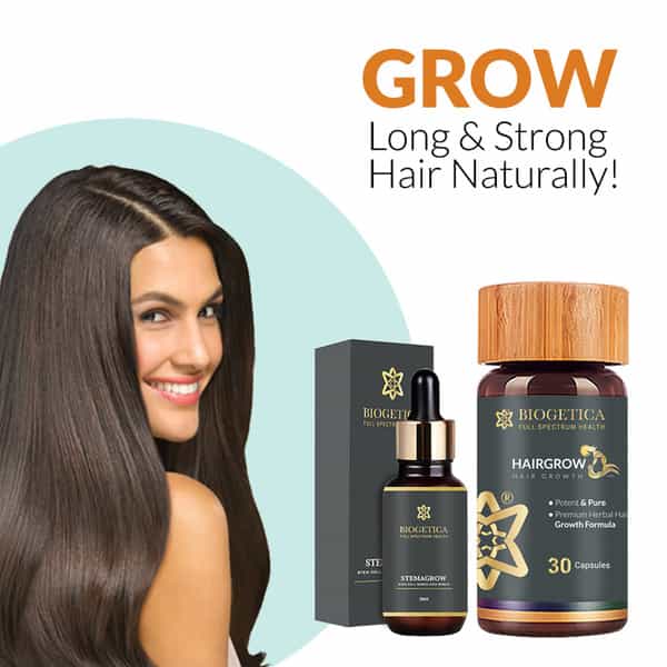Biogetica Hairgrow Essential Kit (30 Cap + 25 Ml)