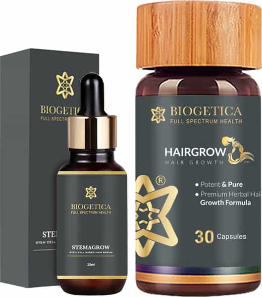 Biogetica Hairgrow Essential Kit (30 Cap + 25 Ml)