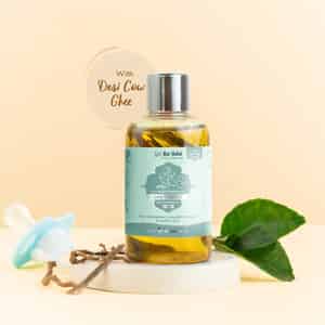 Nat Habit Balamool Nimbuka Pure Baby Maahu Summer Massage Oil | Bone & Muscular Development - 100ml