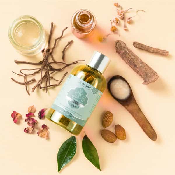 Nat Habit Balamool Nimbuka Pure Baby Maahu Summer Massage Oil | Bone & Muscular Development - 100Ml