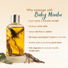 Nat Habit Balamool Nimbuka Pure Baby Maahu Summer Massage Oil | Bone & Muscular Development - 100Ml