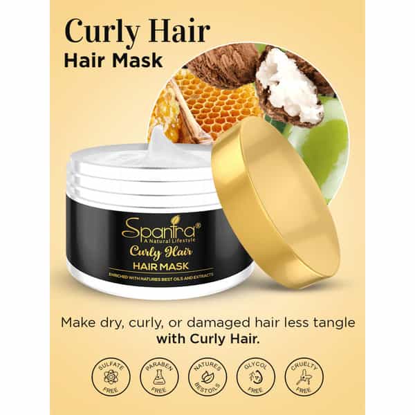 Spantra Curly Hair Mask 250Gm