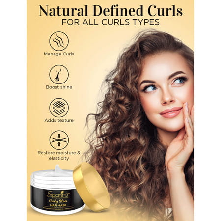 Spantra Curly Hair Mask 250gm