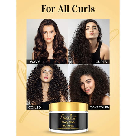 Spantra Curly Hair Mask 250gm