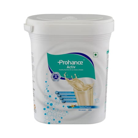 Prohance Activ Vanilla Flavour Jar 400 Gm