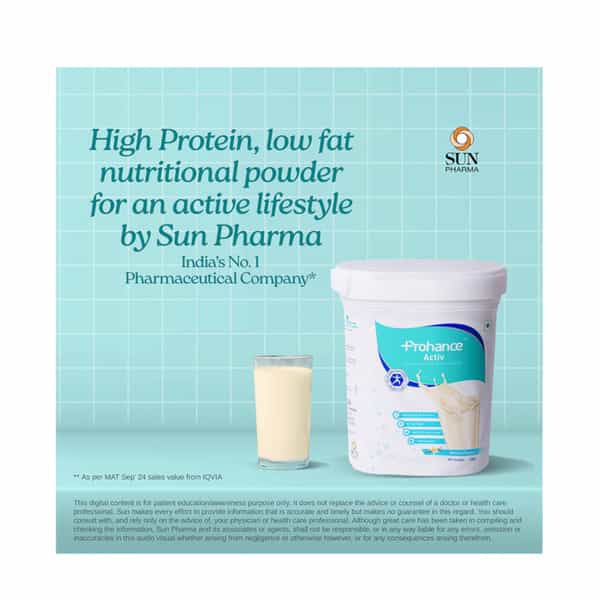 Prohance Activ Vanilla Flavour Jar 400 Gm