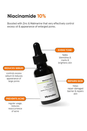 Minimalist Niacinamide 10% Face Serum 30 Ml