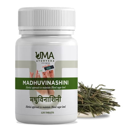 Uma Ayurveda Madhuvinashini Ayurvedic Tablets 120 Tab