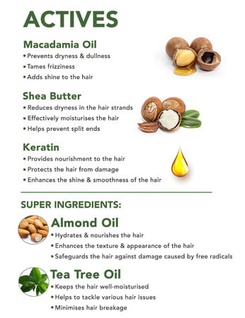 Skivia Macadamia & Shea Butter Conditioner With Almond -Treats Dry Hair (30 Ml)