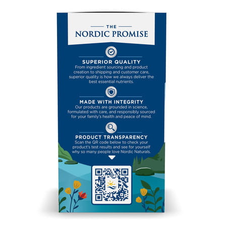 Nordic Naturals Arctic Cod Liver Oil 750 Mg Omega 3 Fish Oil Epa & Dha Lemon Flavor 90 Softgels