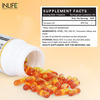 Inlife Turmeric Oil Capsule Antioxidant & Detoxifier Supplement Men & Women 500Mg - 60 Veg Capsules