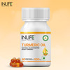 Inlife Turmeric Oil Capsule Antioxidant & Detoxifier Supplement Men & Women 500Mg - 60 Veg Capsules