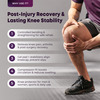 Betterhood 4-Strap Knee Brace With Stabilizers | Open Patella Knee Cap Support (Pack Of 2)