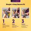 Betterhood 4-Strap Knee Brace With Stabilizers | Open Patella Knee Cap Support (Pack Of 2)