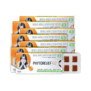 Phytorelief Cc Natural Relief From Cough And Cold - Pack Of 7