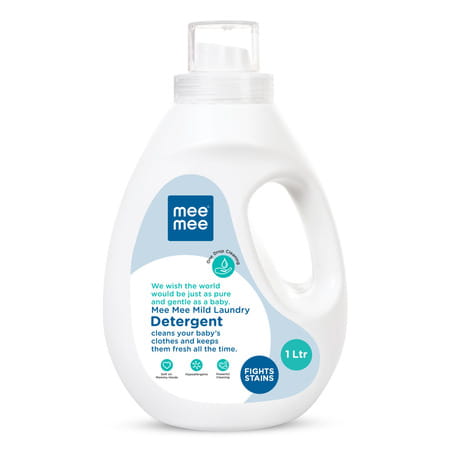Mee Mee Baby Liquid Detergent | Ph Balanced | Free From Harsh Chemicals | 1l