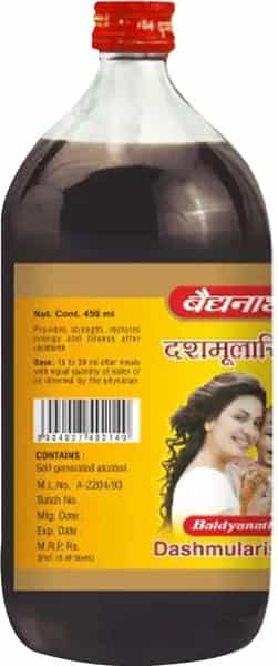 Baidyanath Dashmularishta | Bottle | 450 Ml | Pack Of 2