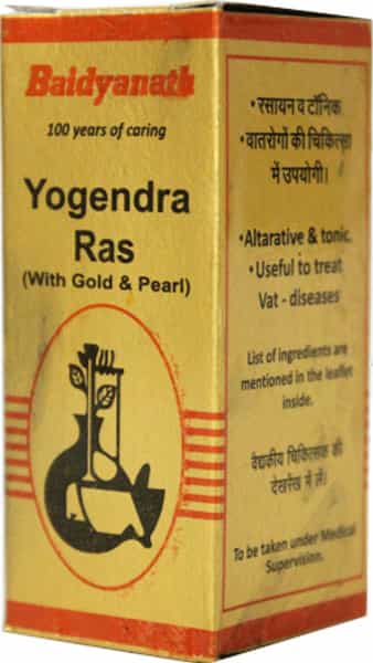 Baidyanath Asli Ayurved Yogendra Ras 10 Tablet