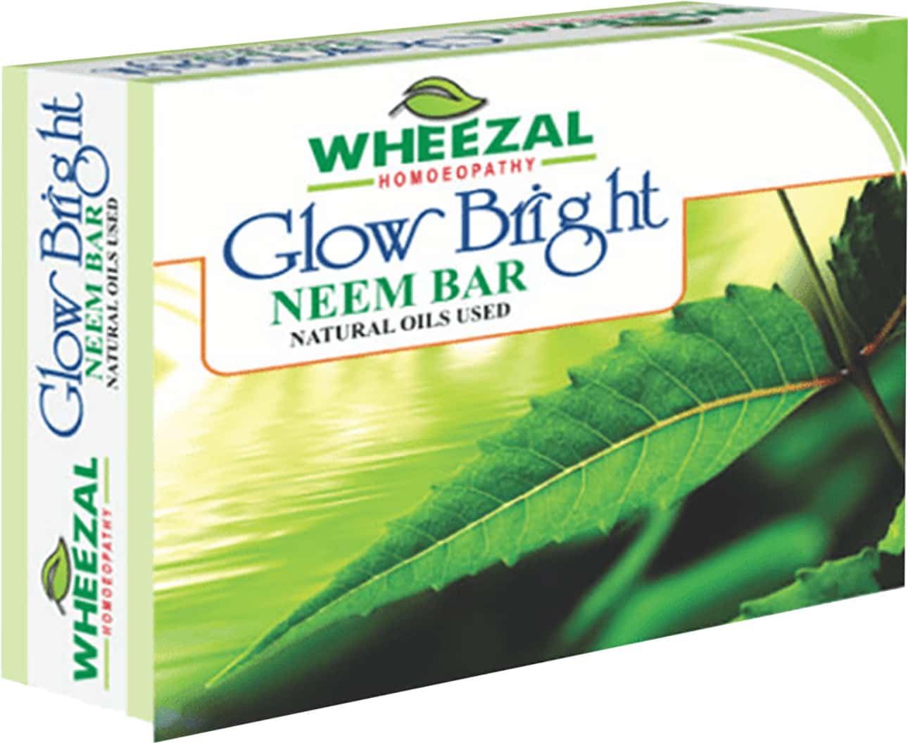 Wheezal Glow Bright Neem Glycerine Bar Soap 75 Gm