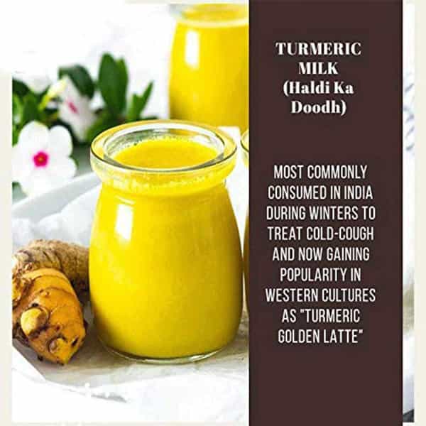 Herbal Hills Turmeric Latte 100 Gm Haldi Milk Powder Turmeric Milk Instant Mix (100 Gms Single Pack)