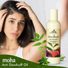 Moha Anti Dandruff Oil 200 Ml + Moha Rejuvenating Massage Oil 100 Ml