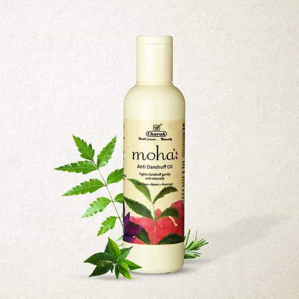 Moha Anti Dandruff Oil 200 Ml + Moha Rejuvenating Massage Oil 100 Ml