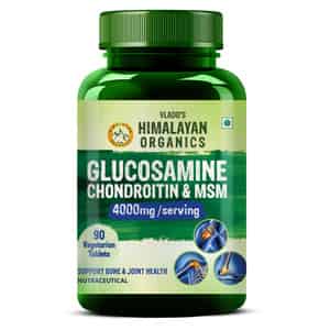 Vlado's Himalayan Organics Glucosamine Chondroitin Msm With Boswellia - 90 Tablets
