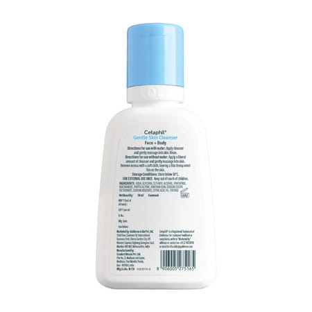 Cetaphil Gentle Skin Cleanser | Dry To Normal Sensitive Skin | 59 Ml