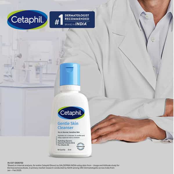 Cetaphil Gentle Skin Cleanser | Dry To Normal Sensitive Skin | 59 Ml