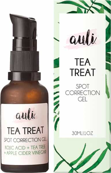 Auli Tea Treat Spot Removing Skin Brightening Acne Removing And Scar Preventing Formula - 30Ml