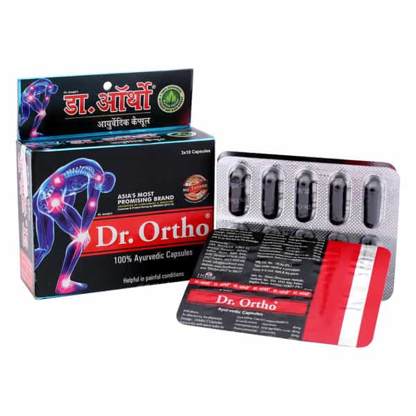 Dr Ortho Ayurvedic Strip Of 30 Capsules