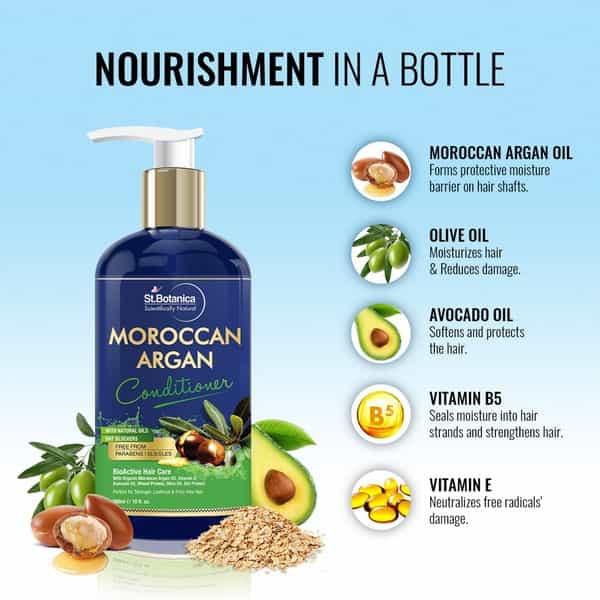 Stbotanica Moroccan Argan Hair Conditioner - 300 Ml