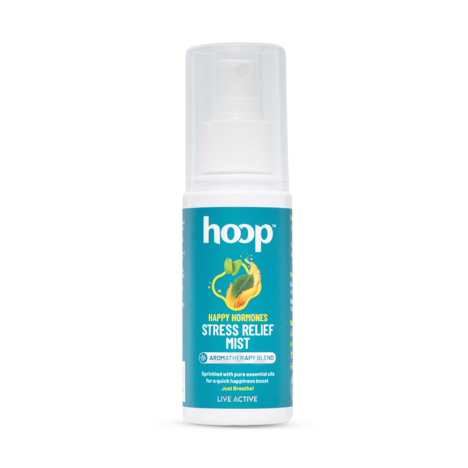 Hoop Stress Relief Mist - Eucalyptus Oil For Work Stress | Yoga Mat | Meditation & Energy (100 Ml)