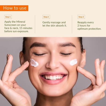 Lotus Botanicals Carrot & Niacinamide Glow And De-Tan Mineral Sunscreen | Spf 50+ 50g