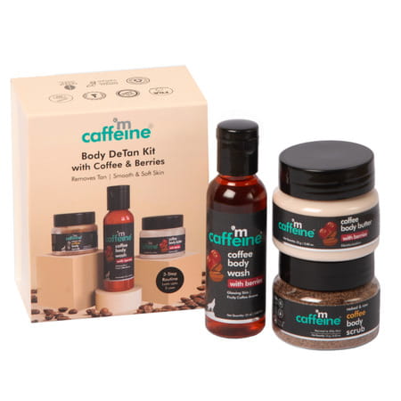 Mcaffeine Miniature Coffee Body De Tan Kit