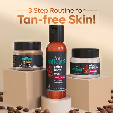 Mcaffeine Miniature Coffee Body De Tan Kit