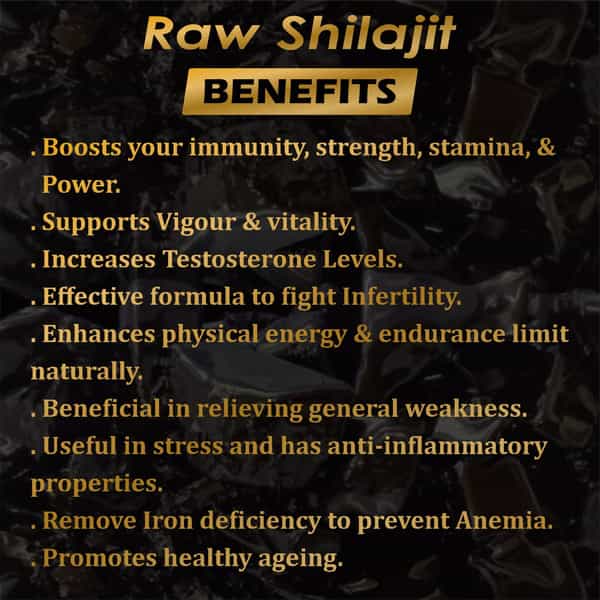 Fij Ayurveda Raw Ayurvedic Shilajit/Shilajit Resin (Semi Liquid) For Power Energy & Vitality - 20Gm