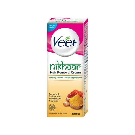 Veet Nikhaar Hair Removal Cream For All Skin Types - 32gm