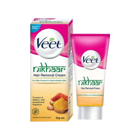 Veet Nikhaar Hair Removal Cream For All Skin Types - 32gm