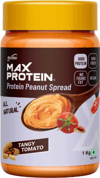 Max Protein Peanut Spread - Tangy Tomato [1 Kg] - Pack Of 1