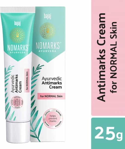 Bajaj Nomarks Ayurvedic Antimarks For Normal Skin Cream 25 Gm