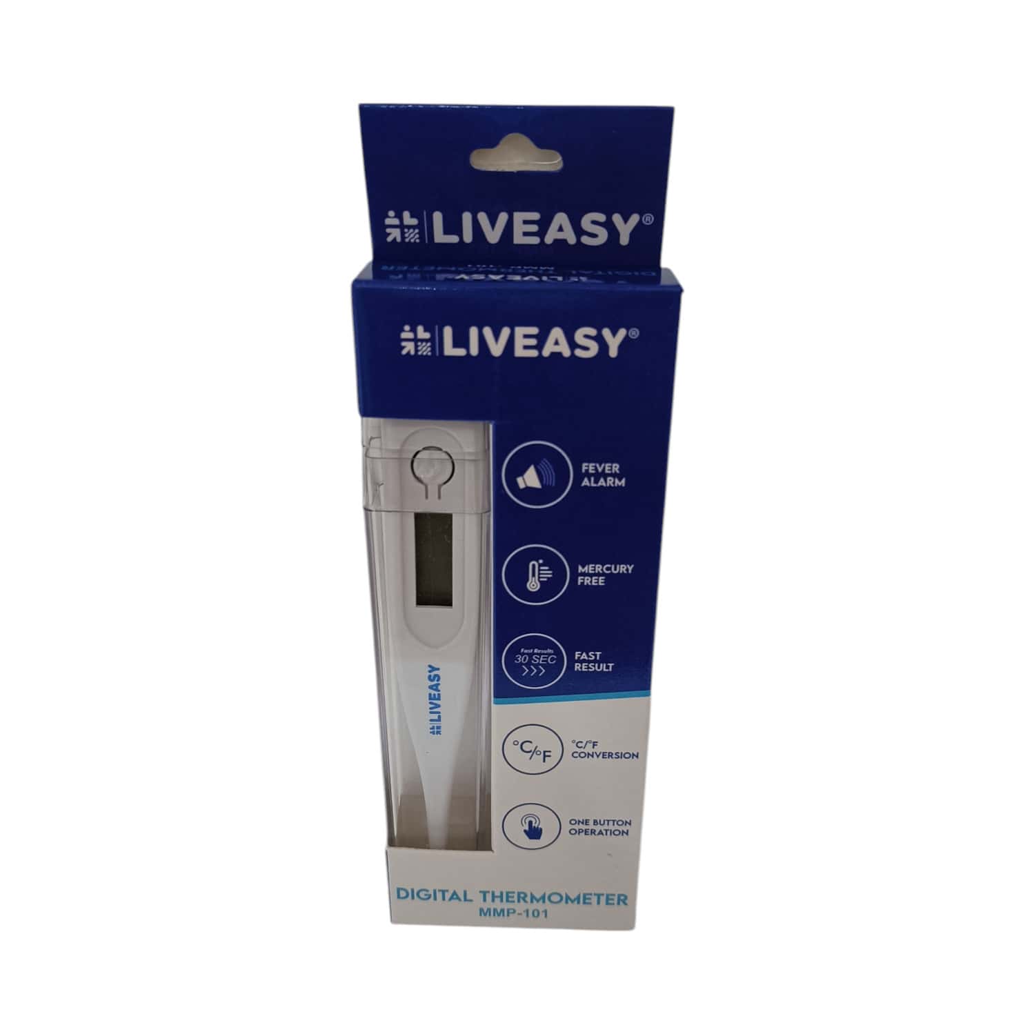 Liveasy Digital Thermometer Mmp-101 1pc