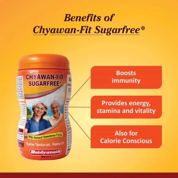 Baidyanath Asli Ayurved Chawan-Fit Sugar Free Chyawanprash | Immunity Booster - 1 Kg