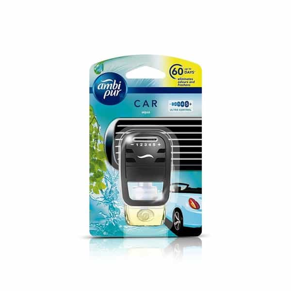 Ambipur Aqua Car Air Freshener Starter Kit - 7.5Ml