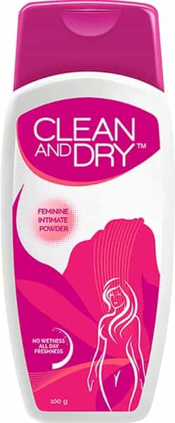 Clean And Dry Powder For Intimate Care - 100Grm