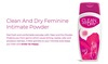 Clean And Dry Powder For Intimate Care - 100Grm