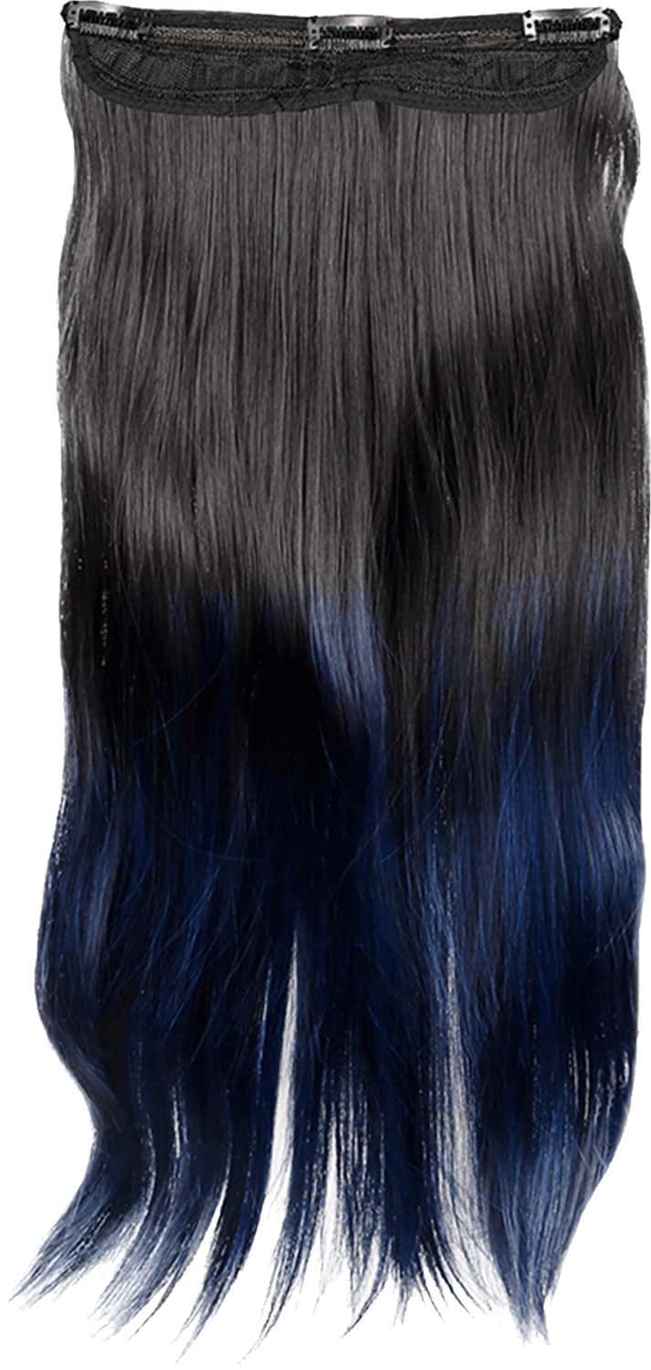 Streak Street Midnight Blue Ombre Hair Extensions