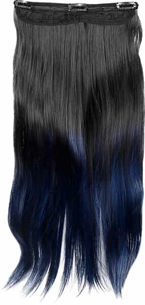 Streak Street Midnight Blue Ombre Hair Extensions