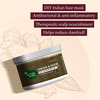 Mother Sparsh Ginger & Neem Anti Dandruff Hair Lep | Helps Control Dandruff & Itchy Scalp-100Gm